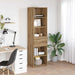 Bufet Stejar Artizanal 45 x 42,5 x 185 cm Lemn compozit - WALTI WALTI