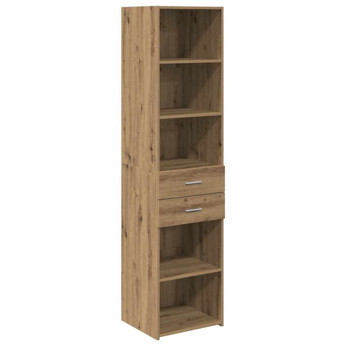 Bufet Stejar Artizanal 45 x 42,5 x 185 cm Lemn compozit - WALTI WALTI