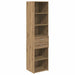 Bufet Stejar Artizanal 45 x 42,5 x 185 cm Lemn compozit - WALTI WALTI