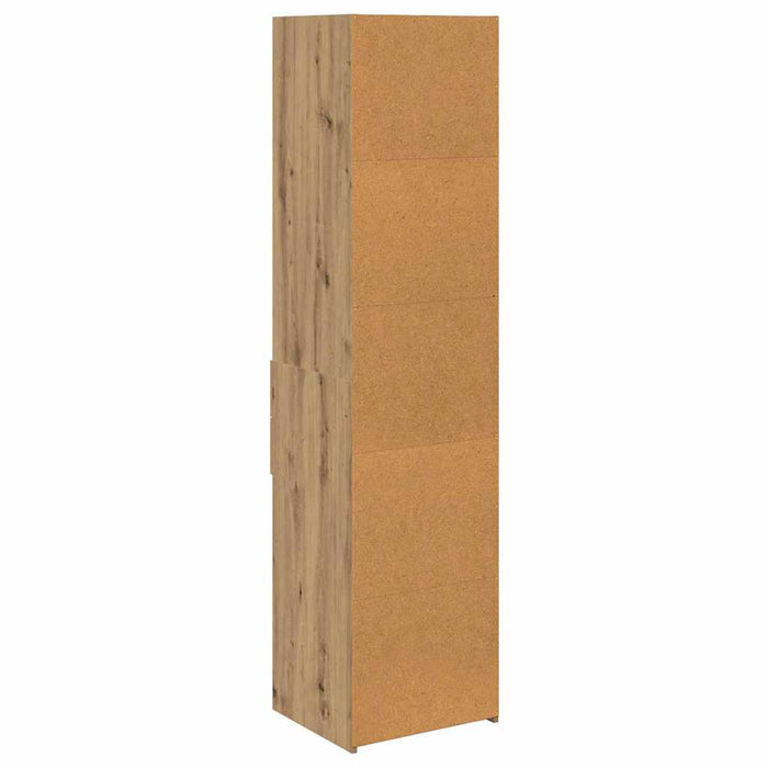 Bufet Stejar Artizanal 45 x 42,5 x 185 cm Lemn compozit - WALTI WALTI