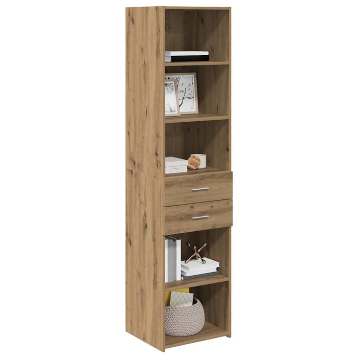 Bufet Stejar Artizanal 45 x 42,5 x 185 cm Lemn compozit - WALTI WALTI