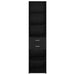 Bufet cu sertar Stejar Negru 45 x 42,5 x 185 cm Lemn compozit - WALTI WALTI