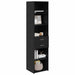 Bufet cu sertar Stejar Negru 45 x 42,5 x 185 cm Lemn compozit - WALTI WALTI