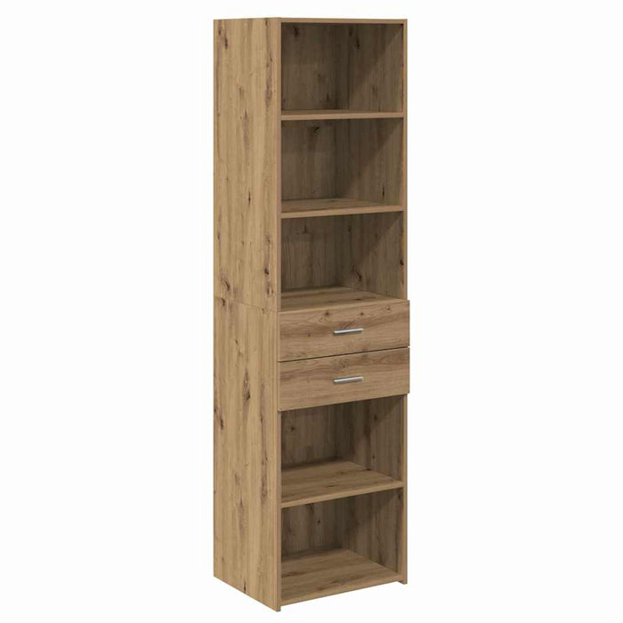 Bufet Stejar Artizanal 50 x 42,5 x 185 cm Lemn compozit - WALTI WALTI