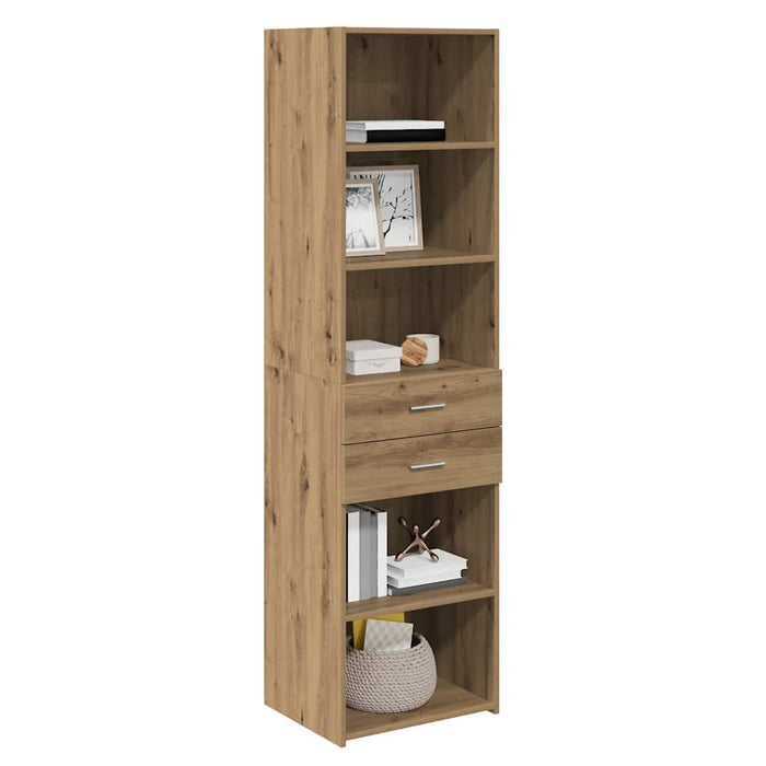 Bufet Stejar Artizanal 50 x 42,5 x 185 cm Lemn compozit - WALTI WALTI