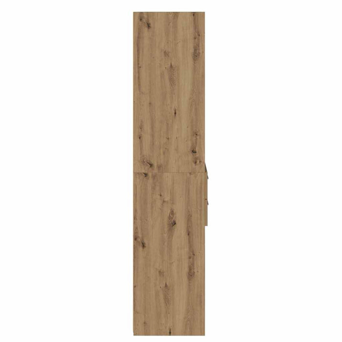 Bufet Stejar Artizanal 50 x 42,5 x 185 cm Lemn compozit - WALTI WALTI