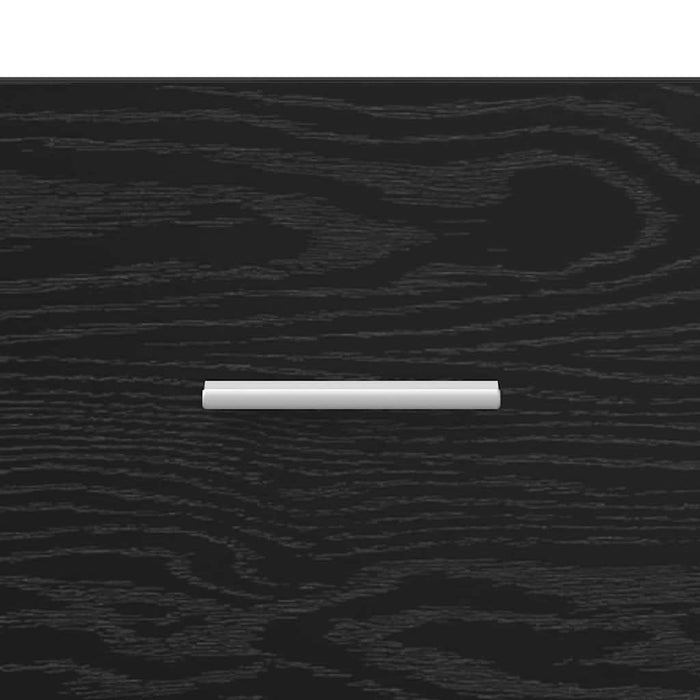Bufet cu sertar Stejar Negru 50 x 42,5 x 185 cm Lemn compozit - WALTI WALTI