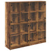 Bufet 2 pcs Lemn Vechi 68 x 37 x 142 cm Lemn compozit - WALTI WALTI