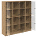 Bufet 2 pcs Stejar Artizanal 68 x 37 x 142 cm Lemn compozit - WALTI WALTI
