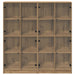 Bufet 2 pcs Stejar Artizanal 68 x 37 x 142 cm Lemn compozit - WALTI WALTI