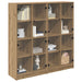 Bufet 2 pcs Stejar Artizanal 68 x 37 x 142 cm Lemn compozit - WALTI WALTI