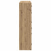 Bufet 2 pcs Stejar Artizanal 68 x 37 x 142 cm Lemn compozit - WALTI WALTI