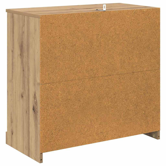 Bufeturi cu sertar 2 pcs Stejar Artizanal 70 x 35,5 x 67,5 cm - WALTI WALTI
