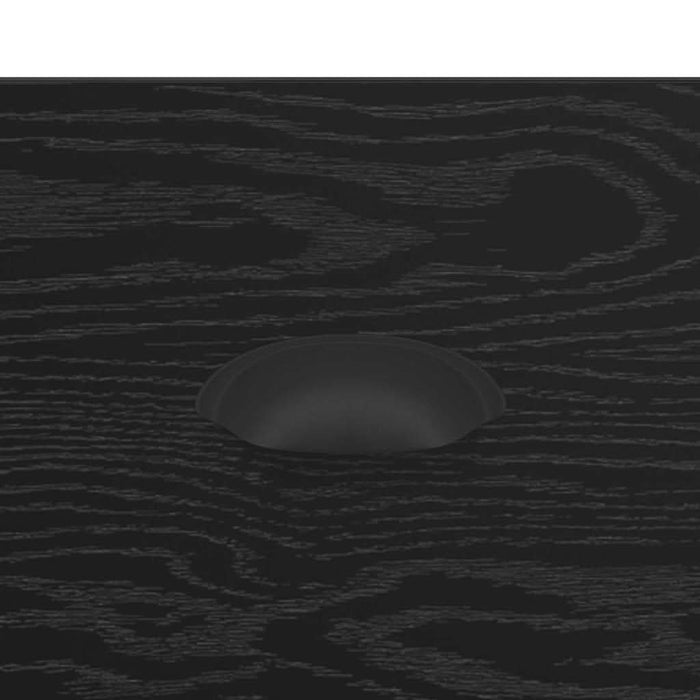 Bufeturi 2 pcs Stejar Negru 70 x 35,5 x 67,5 cm Lemn compozit - WALTI WALTI