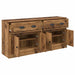 Bufeturi 2 pcs Lemn Vechi 70 x 35,5 x 67,5 cm Lemn compozit - WALTI WALTI