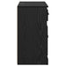 Bufeturi 2 pcs Stejar Negru 70 x 35,5 x 67,5 cm Lemn compozit - WALTI WALTI