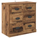 Bufeturi 2 pcs Lemn Vechi 70 x 35,5 x 67,5 cm Lemn compozit - WALTI WALTI