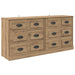 Bufeturi cu sertar 2 pcs Stejar Artizanal 70 x 35,5 x 67,5 cm - WALTI WALTI