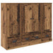 Bufet cu sertar 3 pcs Lemn Vechi Lemn compozit - WALTI WALTI