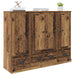 Bufet cu sertar 3 pcs Lemn Vechi Lemn compozit - WALTI WALTI