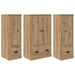 Bufet cu sertar 3 pcs Stejar Artizanal Lemn compozit - WALTI WALTI