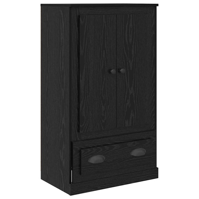 Bufet cu sertar 3 pcs Stejar Negru Lemn compozit - WALTI WALTI