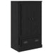 Bufet cu sertar 3 pcs Stejar Negru Lemn compozit - WALTI WALTI