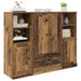 Bufet cu sertar 3 pcs Lemn Vechi Lemn compozit - WALTI WALTI