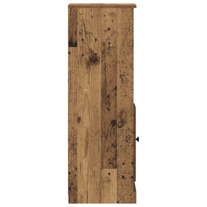 Bufet cu sertar 3 pcs Lemn Vechi Lemn compozit - WALTI WALTI
