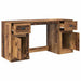 Birou cu dulap Lemn Vechi Lemn prelucrat 154,5 x 50 x 75 cm - WALTI WALTI