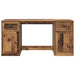 Birou cu dulap Lemn Vechi Lemn prelucrat 154,5 x 50 x 75 cm - WALTI WALTI