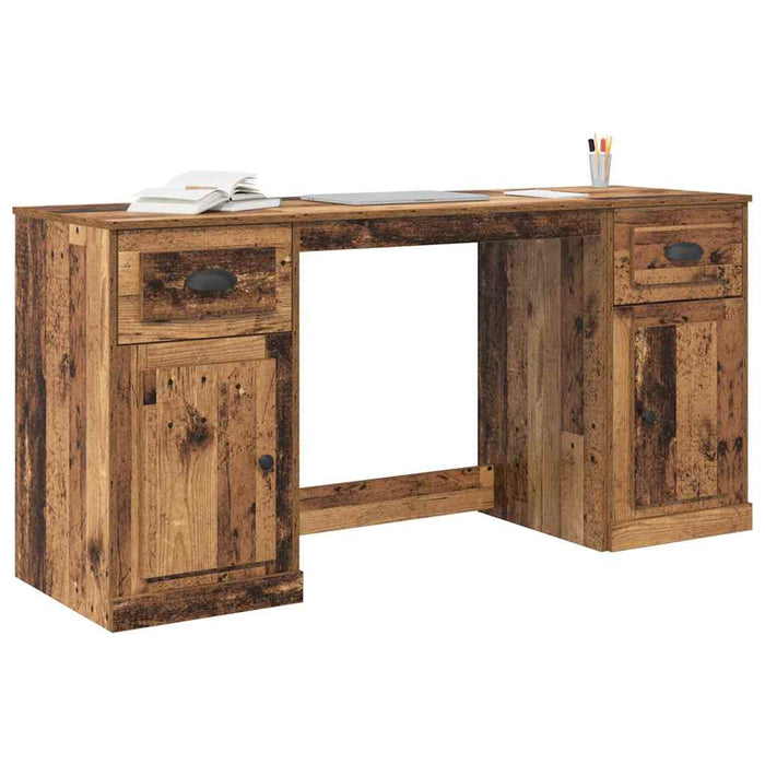 Birou cu dulap Lemn Vechi Lemn prelucrat 154,5 x 50 x 75 cm - WALTI WALTI