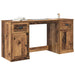 Birou cu dulap Lemn Vechi Lemn prelucrat 154,5 x 50 x 75 cm - WALTI WALTI
