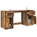Birou cu dulap Lemn Vechi Lemn prelucrat 154,5 x 50 x 75 cm - WALTI WALTI