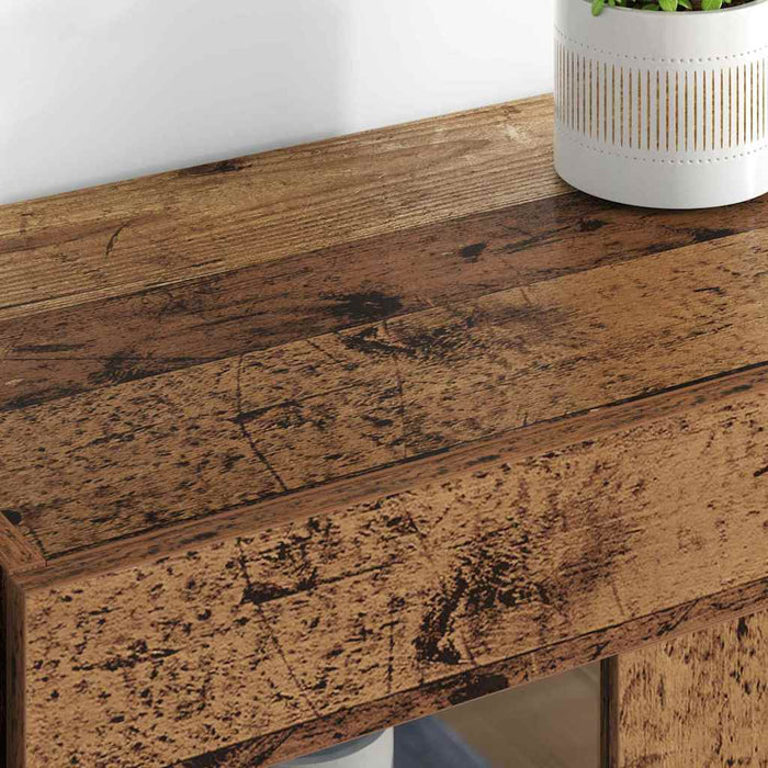 Mobilier cu Montaj pe Perete 2 pcs Lemn Vechi 69,5 x 34 x 90 cm - WALTI WALTI