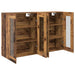 Mobilier cu Montaj pe Perete 2 pcs Lemn Vechi 69,5 x 34 x 90 cm - WALTI WALTI