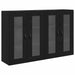 Mobilier cu Montaj pe Perete 2 pcs Stejar Negru - WALTI WALTI