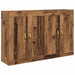 Cabinet suspendat Pe perete 2 pcs Lemn vechi 69,5 x 34 x 90 cm - WALTI WALTI