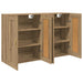 Cabinet suspendat 2 pcs Stejar Artizanal 69,5 x 34 x 90 cm - WALTI WALTI
