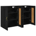 Cabinet suspendat 2 pcs Stejar Negru 69,5 x 34 x 90 cm - WALTI WALTI