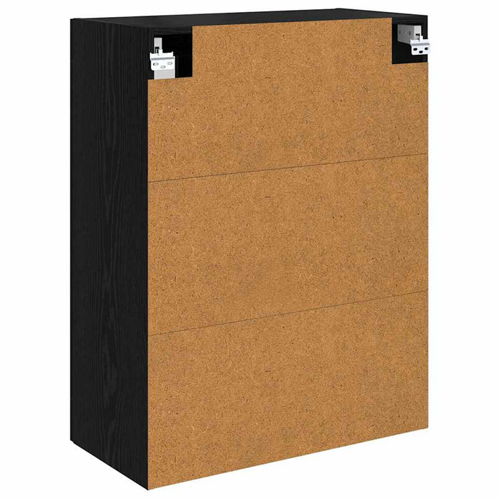 Cabinet suspendat 2 pcs Stejar Negru 69,5 x 34 x 90 cm - WALTI WALTI