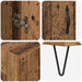 Bufet Lemn Vechi 69,5 x 34 x 180 cm Lemn compozit - WALTI WALTI