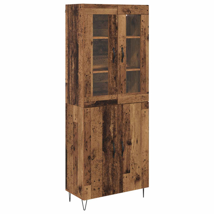 Bufet Lemn Vechi 69,5 x 34 x 180 cm Lemn compozit - WALTI WALTI