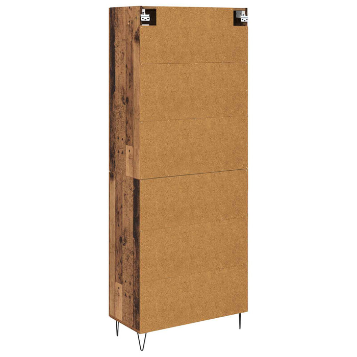 Bufet Lemn Vechi 69,5 x 34 x 180 cm Lemn compozit - WALTI WALTI