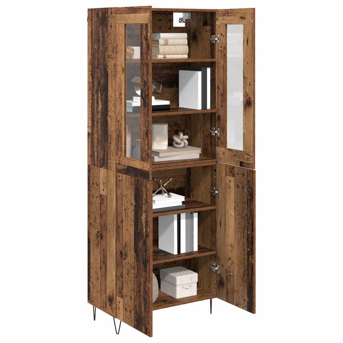Bufet Lemn Vechi 69,5 x 34 x 180 cm Lemn compozit - WALTI WALTI