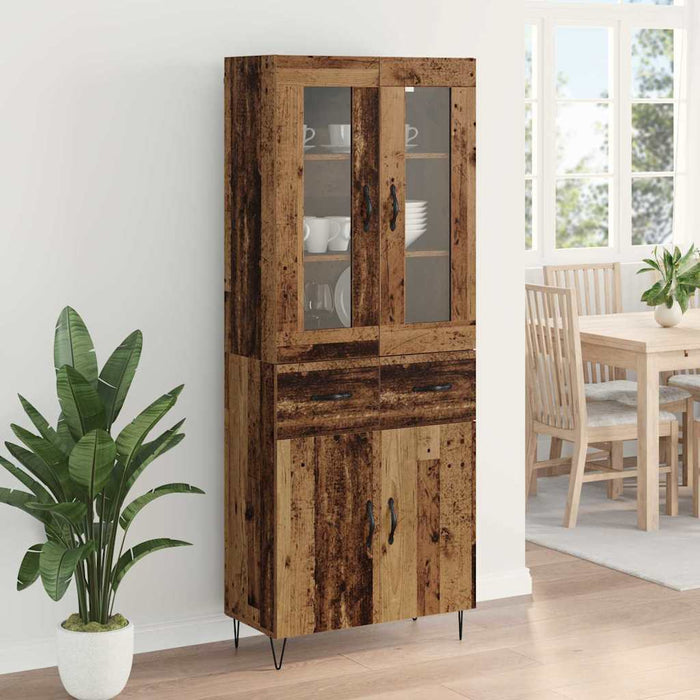 Bufet cu sertar Lemn Vechi 69,5 x 34 x 180 cm Lemn compozit - WALTI WALTI