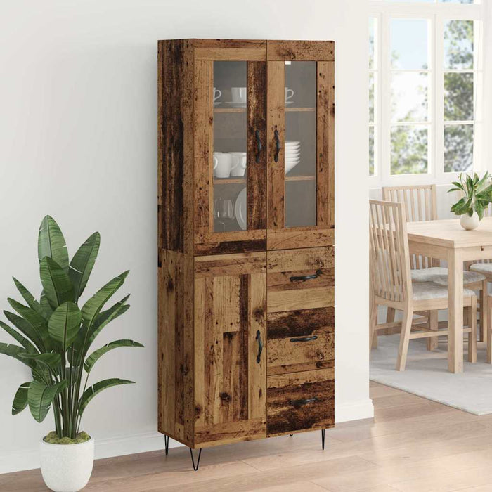 Bufet cu sertar Lemn Vechi 69,5 x 34 x 180 cm Lemn compozit - WALTI WALTI