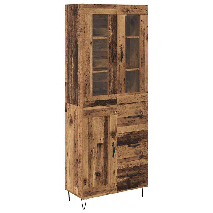 Bufet cu sertar Lemn Vechi 69,5 x 34 x 180 cm Lemn compozit - WALTI WALTI