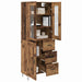 Bufet cu sertar Lemn Vechi 69,5 x 34 x 180 cm Lemn compozit - WALTI WALTI