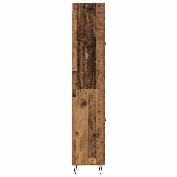 Bufet cu sertar Lemn Vechi 69,5 x 34 x 180 cm Lemn compozit - WALTI WALTI